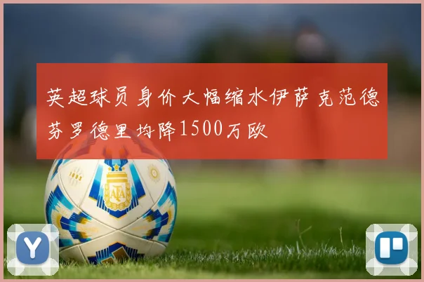 英超球员身价大幅缩水伊萨克范德芬罗德里均降1500万欧